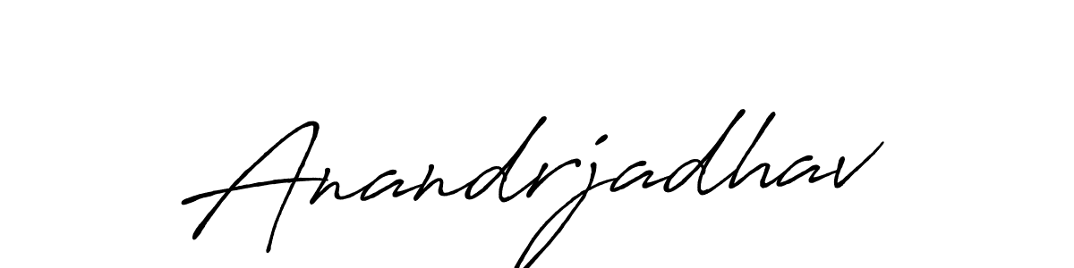 Make a beautiful signature design for name Anandrjadhav. Use this online signature maker to create a handwritten signature for free. Anandrjadhav signature style 7 images and pictures png