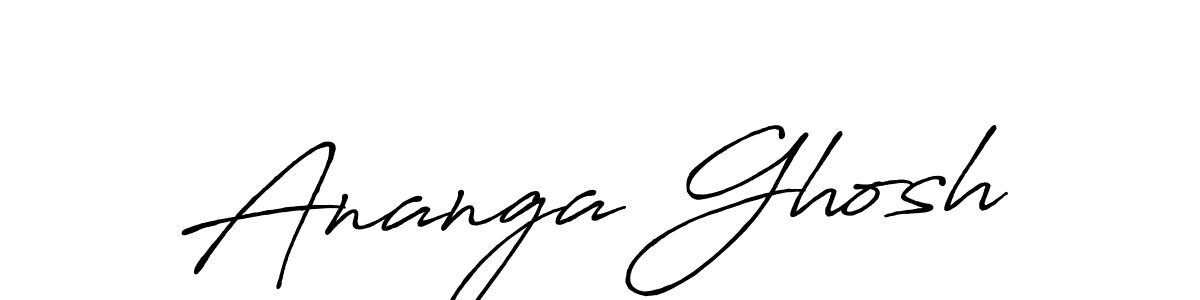 Antro_Vectra_Bolder is a professional signature style that is perfect for those who want to add a touch of class to their signature. It is also a great choice for those who want to make their signature more unique. Get Ananga Ghosh name to fancy signature for free. Ananga Ghosh signature style 7 images and pictures png