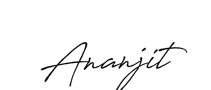 Also You can easily find your signature by using the search form. We will create Ananjit name handwritten signature images for you free of cost using Antro_Vectra_Bolder sign style. Ananjit signature style 7 images and pictures png