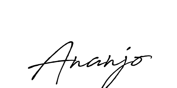 Make a short Ananjo signature style. Manage your documents anywhere anytime using Antro_Vectra_Bolder. Create and add eSignatures, submit forms, share and send files easily. Ananjo signature style 7 images and pictures png