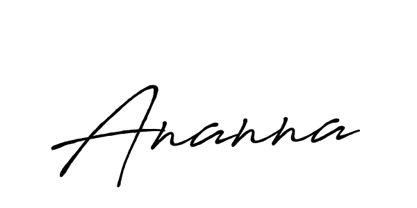 Make a beautiful signature design for name Ananna. Use this online signature maker to create a handwritten signature for free. Ananna signature style 7 images and pictures png