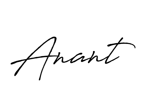 It looks lik you need a new signature style for name Anant. Design unique handwritten (Antro_Vectra_Bolder) signature with our free signature maker in just a few clicks. Anant signature style 7 images and pictures png