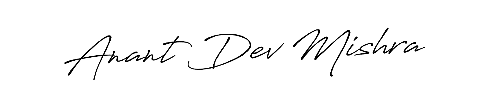 Once you've used our free online signature maker to create your best signature Antro_Vectra_Bolder style, it's time to enjoy all of the benefits that Anant Dev Mishra name signing documents. Anant Dev Mishra signature style 7 images and pictures png