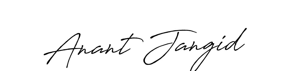 It looks lik you need a new signature style for name Anant Jangid. Design unique handwritten (Antro_Vectra_Bolder) signature with our free signature maker in just a few clicks. Anant Jangid signature style 7 images and pictures png