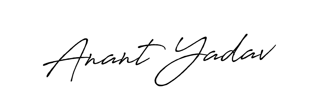 You can use this online signature creator to create a handwritten signature for the name Anant Yadav. This is the best online autograph maker. Anant Yadav signature style 7 images and pictures png