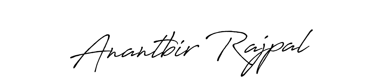 How to Draw Anantbir Rajpal signature style? Antro_Vectra_Bolder is a latest design signature styles for name Anantbir Rajpal. Anantbir Rajpal signature style 7 images and pictures png