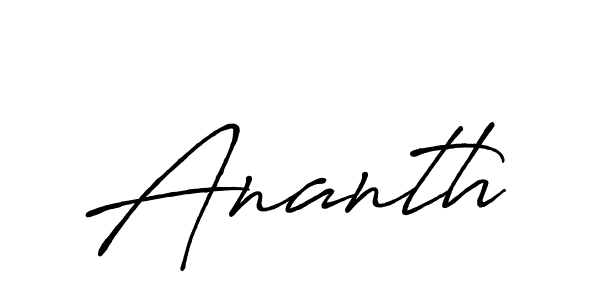 Antro_Vectra_Bolder is a professional signature style that is perfect for those who want to add a touch of class to their signature. It is also a great choice for those who want to make their signature more unique. Get Ananth name to fancy signature for free. Ananth signature style 7 images and pictures png