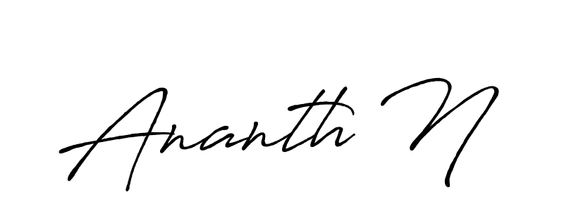 Make a short Ananth N signature style. Manage your documents anywhere anytime using Antro_Vectra_Bolder. Create and add eSignatures, submit forms, share and send files easily. Ananth N signature style 7 images and pictures png