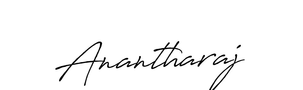 Also we have Anantharaj name is the best signature style. Create professional handwritten signature collection using Antro_Vectra_Bolder autograph style. Anantharaj signature style 7 images and pictures png