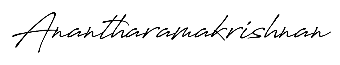 Build your personal autograph collection for name Anantharamakrishnan with Antro_Vectra_Bolder design. Browse, select, and save your favorites. Anantharamakrishnan signature style 7 images and pictures png