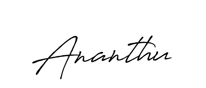 You should practise on your own different ways (Antro_Vectra_Bolder) to write your name (Ananthu) in signature. don't let someone else do it for you. Ananthu signature style 7 images and pictures png