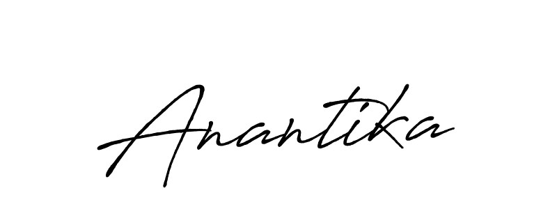 You should practise on your own different ways (Antro_Vectra_Bolder) to write your name (Anantika) in signature. don't let someone else do it for you. Anantika signature style 7 images and pictures png