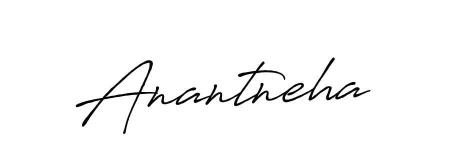 It looks lik you need a new signature style for name Anantneha. Design unique handwritten (Antro_Vectra_Bolder) signature with our free signature maker in just a few clicks. Anantneha signature style 7 images and pictures png