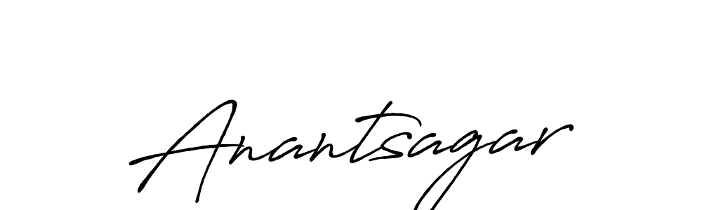 Design your own signature with our free online signature maker. With this signature software, you can create a handwritten (Antro_Vectra_Bolder) signature for name Anantsagar. Anantsagar signature style 7 images and pictures png