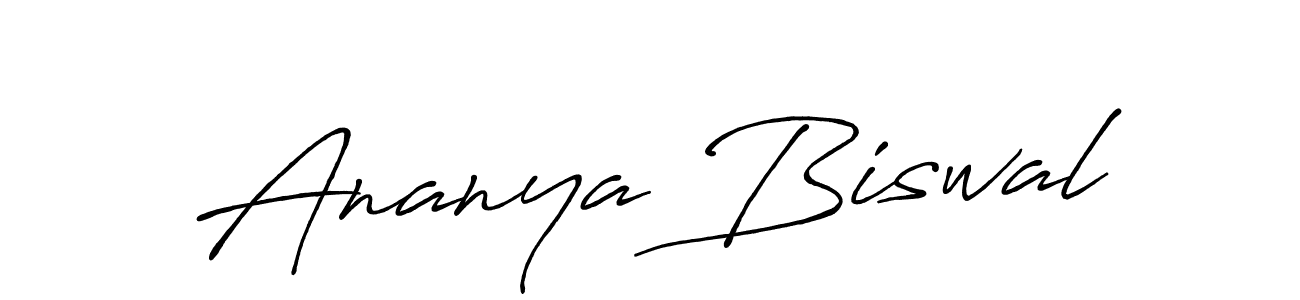 Antro_Vectra_Bolder is a professional signature style that is perfect for those who want to add a touch of class to their signature. It is also a great choice for those who want to make their signature more unique. Get Ananya Biswal name to fancy signature for free. Ananya Biswal signature style 7 images and pictures png