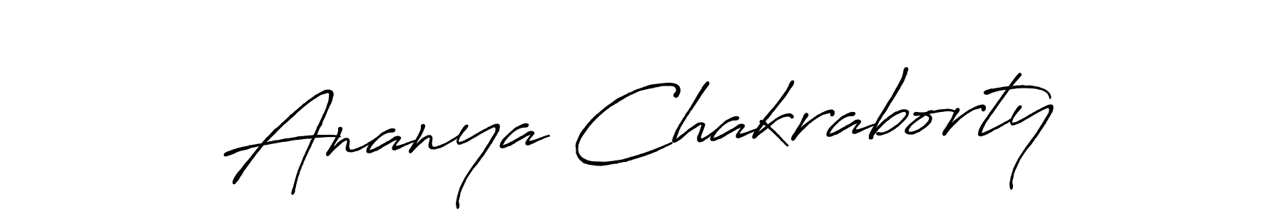 Use a signature maker to create a handwritten signature online. With this signature software, you can design (Antro_Vectra_Bolder) your own signature for name Ananya Chakraborty. Ananya Chakraborty signature style 7 images and pictures png