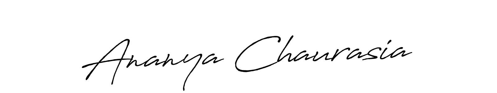 How to Draw Ananya Chaurasia signature style? Antro_Vectra_Bolder is a latest design signature styles for name Ananya Chaurasia. Ananya Chaurasia signature style 7 images and pictures png