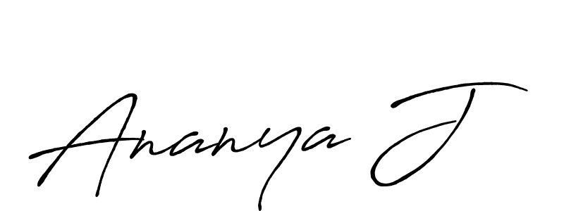 You should practise on your own different ways (Antro_Vectra_Bolder) to write your name (Ananya J) in signature. don't let someone else do it for you. Ananya J signature style 7 images and pictures png