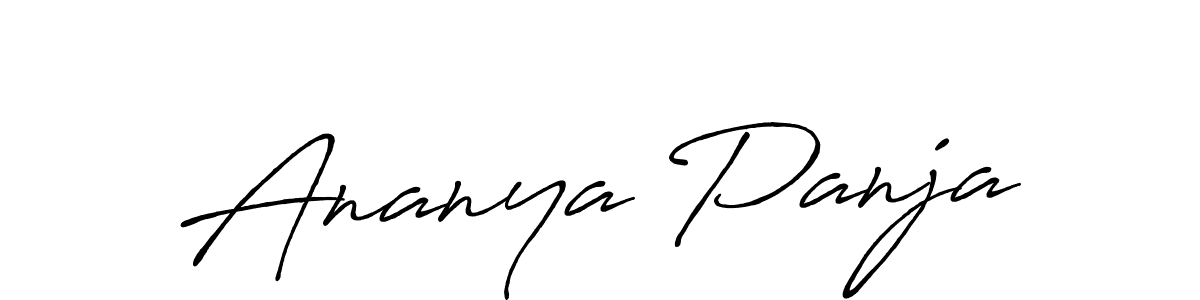 Here are the top 10 professional signature styles for the name Ananya Panja. These are the best autograph styles you can use for your name. Ananya Panja signature style 7 images and pictures png
