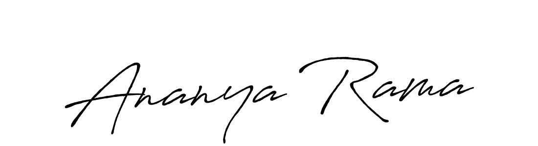 Once you've used our free online signature maker to create your best signature Antro_Vectra_Bolder style, it's time to enjoy all of the benefits that Ananya Rama name signing documents. Ananya Rama signature style 7 images and pictures png
