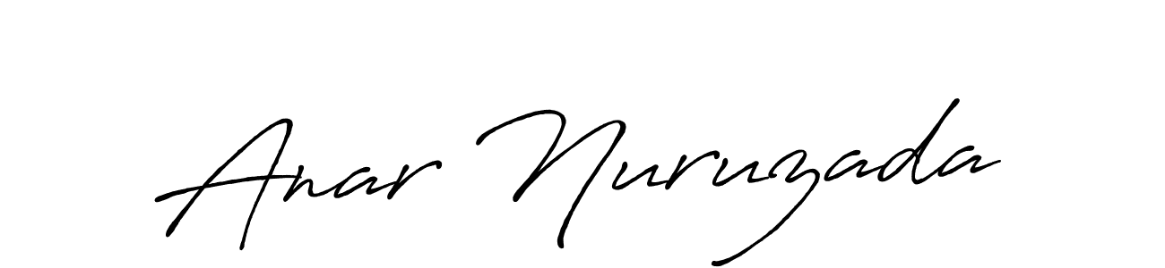 Similarly Antro_Vectra_Bolder is the best handwritten signature design. Signature creator online .You can use it as an online autograph creator for name Anar Nuruzada. Anar Nuruzada signature style 7 images and pictures png