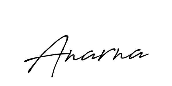 Also we have Anarna name is the best signature style. Create professional handwritten signature collection using Antro_Vectra_Bolder autograph style. Anarna signature style 7 images and pictures png