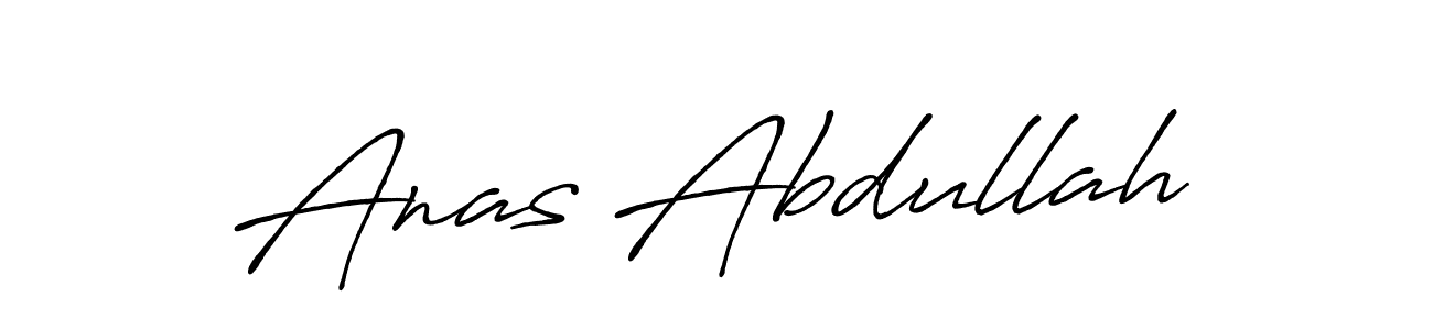 It looks lik you need a new signature style for name Anas Abdullah. Design unique handwritten (Antro_Vectra_Bolder) signature with our free signature maker in just a few clicks. Anas Abdullah signature style 7 images and pictures png