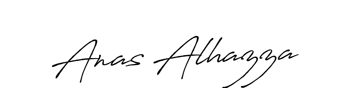 Design your own signature with our free online signature maker. With this signature software, you can create a handwritten (Antro_Vectra_Bolder) signature for name Anas Alhazza. Anas Alhazza signature style 7 images and pictures png