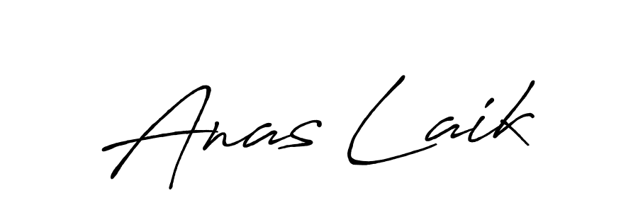 Antro_Vectra_Bolder is a professional signature style that is perfect for those who want to add a touch of class to their signature. It is also a great choice for those who want to make their signature more unique. Get Anas Laik name to fancy signature for free. Anas Laik signature style 7 images and pictures png