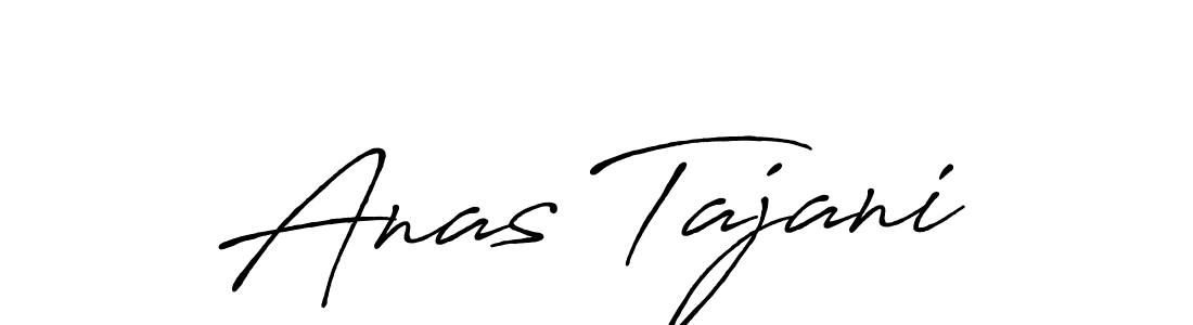 Antro_Vectra_Bolder is a professional signature style that is perfect for those who want to add a touch of class to their signature. It is also a great choice for those who want to make their signature more unique. Get Anas Tajani name to fancy signature for free. Anas Tajani signature style 7 images and pictures png