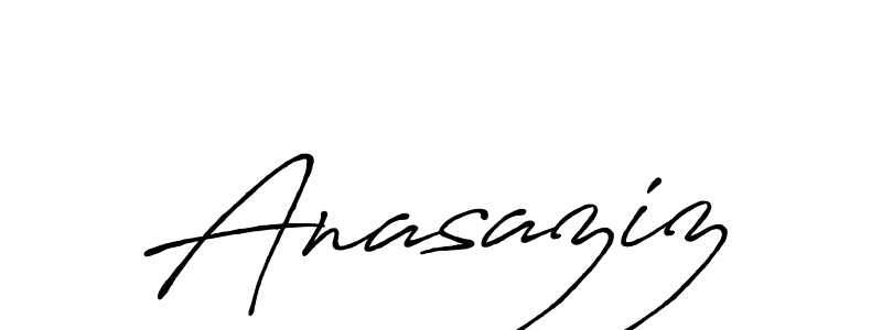 How to make Anasaziz name signature. Use Antro_Vectra_Bolder style for creating short signs online. This is the latest handwritten sign. Anasaziz signature style 7 images and pictures png