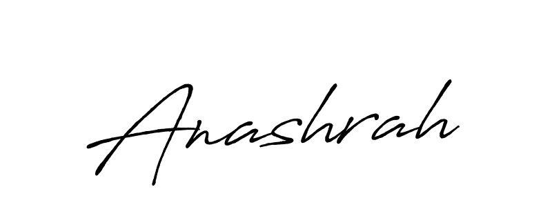 Also we have Anashrah name is the best signature style. Create professional handwritten signature collection using Antro_Vectra_Bolder autograph style. Anashrah signature style 7 images and pictures png