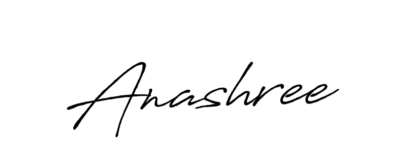 Make a beautiful signature design for name Anashree. With this signature (Antro_Vectra_Bolder) style, you can create a handwritten signature for free. Anashree signature style 7 images and pictures png