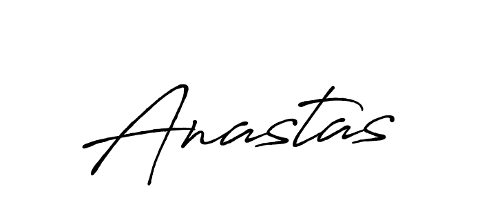 Anastas stylish signature style. Best Handwritten Sign (Antro_Vectra_Bolder) for my name. Handwritten Signature Collection Ideas for my name Anastas. Anastas signature style 7 images and pictures png