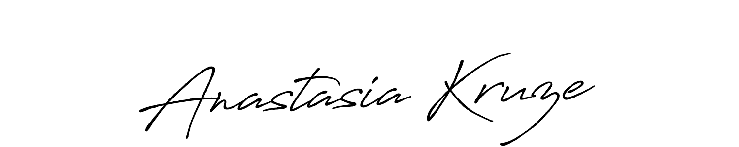 Make a beautiful signature design for name Anastasia Kruze. Use this online signature maker to create a handwritten signature for free. Anastasia Kruze signature style 7 images and pictures png