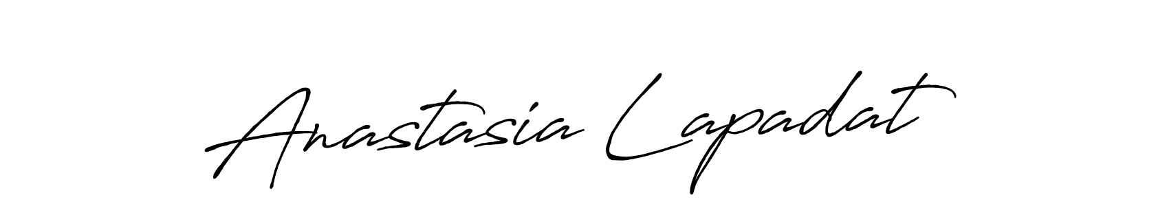 Anastasia Lapadat stylish signature style. Best Handwritten Sign (Antro_Vectra_Bolder) for my name. Handwritten Signature Collection Ideas for my name Anastasia Lapadat. Anastasia Lapadat signature style 7 images and pictures png