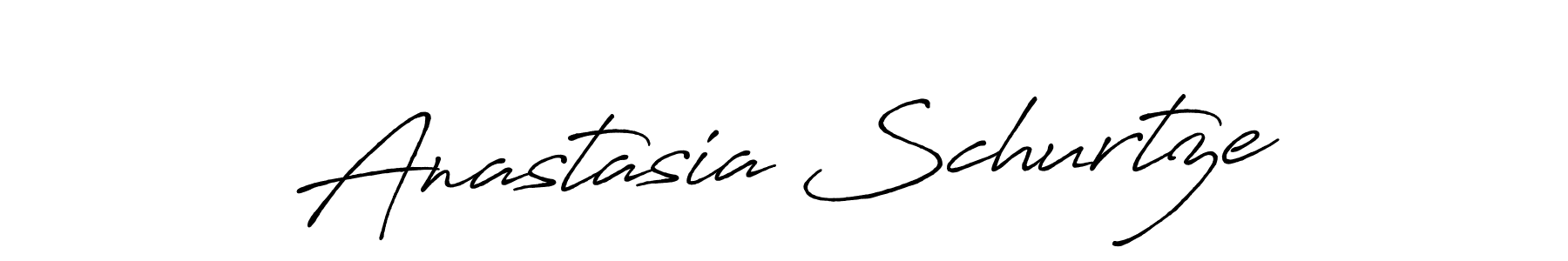 Anastasia Schurtze stylish signature style. Best Handwritten Sign (Antro_Vectra_Bolder) for my name. Handwritten Signature Collection Ideas for my name Anastasia Schurtze. Anastasia Schurtze signature style 7 images and pictures png