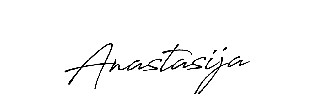 Design your own signature with our free online signature maker. With this signature software, you can create a handwritten (Antro_Vectra_Bolder) signature for name Anastasija. Anastasija signature style 7 images and pictures png
