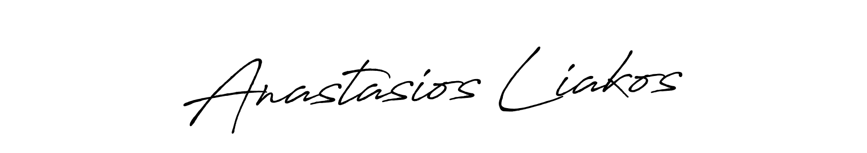 It looks lik you need a new signature style for name Anastasios Liakos. Design unique handwritten (Antro_Vectra_Bolder) signature with our free signature maker in just a few clicks. Anastasios Liakos signature style 7 images and pictures png