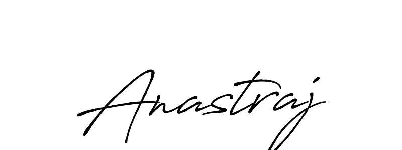 Make a beautiful signature design for name Anastraj. With this signature (Antro_Vectra_Bolder) style, you can create a handwritten signature for free. Anastraj signature style 7 images and pictures png