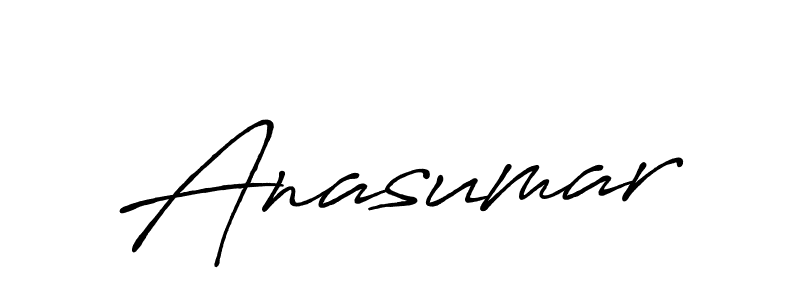 Design your own signature with our free online signature maker. With this signature software, you can create a handwritten (Antro_Vectra_Bolder) signature for name Anasumar. Anasumar signature style 7 images and pictures png