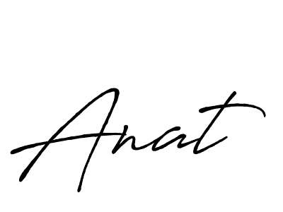 Design your own signature with our free online signature maker. With this signature software, you can create a handwritten (Antro_Vectra_Bolder) signature for name Anat. Anat signature style 7 images and pictures png