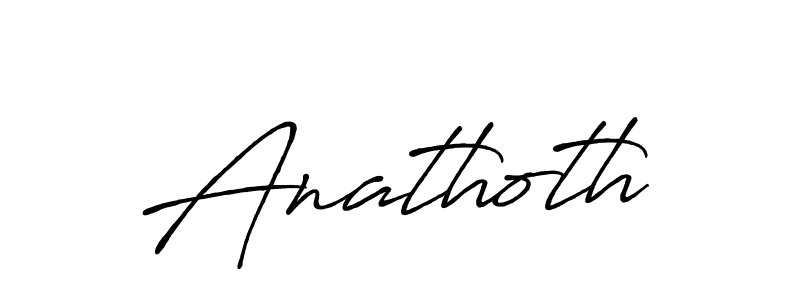 Also we have Anathoth name is the best signature style. Create professional handwritten signature collection using Antro_Vectra_Bolder autograph style. Anathoth signature style 7 images and pictures png