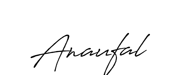 How to make Anaufal signature? Antro_Vectra_Bolder is a professional autograph style. Create handwritten signature for Anaufal name. Anaufal signature style 7 images and pictures png