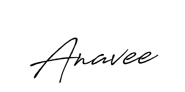 Make a beautiful signature design for name Anavee. Use this online signature maker to create a handwritten signature for free. Anavee signature style 7 images and pictures png
