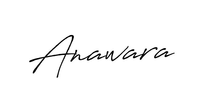 Create a beautiful signature design for name Anawara. With this signature (Antro_Vectra_Bolder) fonts, you can make a handwritten signature for free. Anawara signature style 7 images and pictures png