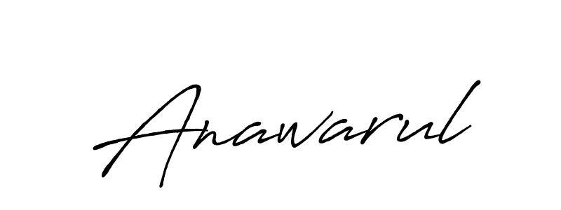 Here are the top 10 professional signature styles for the name Anawarul. These are the best autograph styles you can use for your name. Anawarul signature style 7 images and pictures png