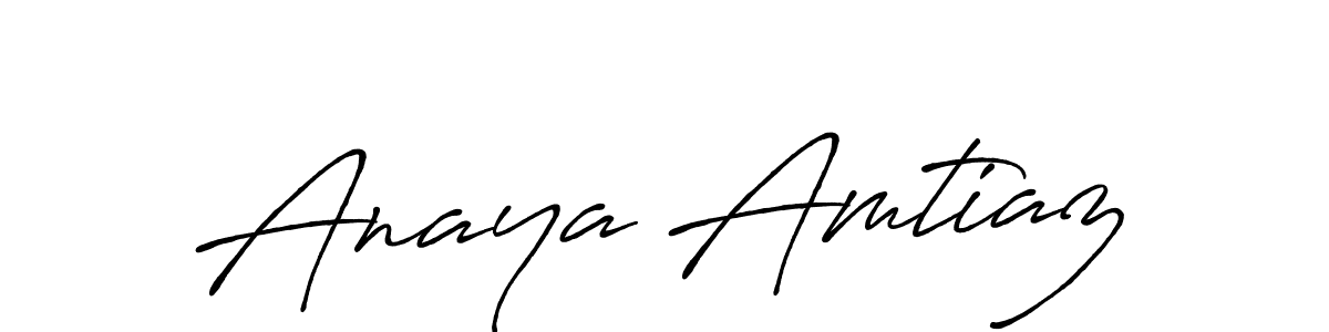 Once you've used our free online signature maker to create your best signature Antro_Vectra_Bolder style, it's time to enjoy all of the benefits that Anaya Amtiaz name signing documents. Anaya Amtiaz signature style 7 images and pictures png