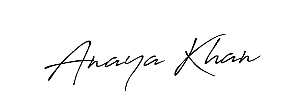 Antro_Vectra_Bolder is a professional signature style that is perfect for those who want to add a touch of class to their signature. It is also a great choice for those who want to make their signature more unique. Get Anaya Khan name to fancy signature for free. Anaya Khan signature style 7 images and pictures png