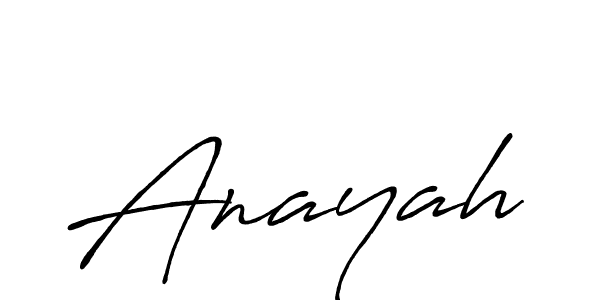 Create a beautiful signature design for name Anayah. With this signature (Antro_Vectra_Bolder) fonts, you can make a handwritten signature for free. Anayah signature style 7 images and pictures png